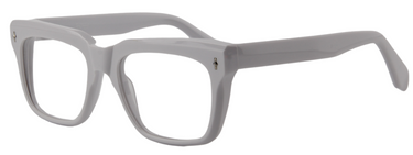 Safari Men Afro Motif Eyeglasses: Zubairu - White - SpecSMART Eye Clinic (Diagonal View)